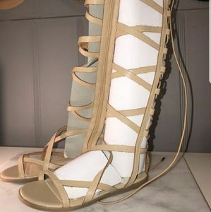 Nude Gladiator Sandals